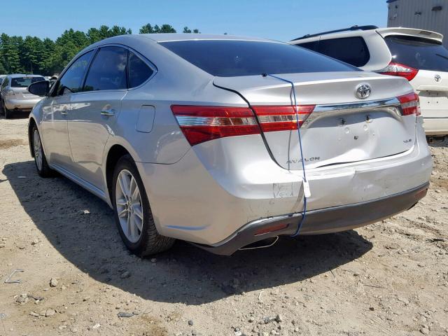 4T1BK1EB2DU072248 - 2013 TOYOTA AVALON BAS GRAY photo 3