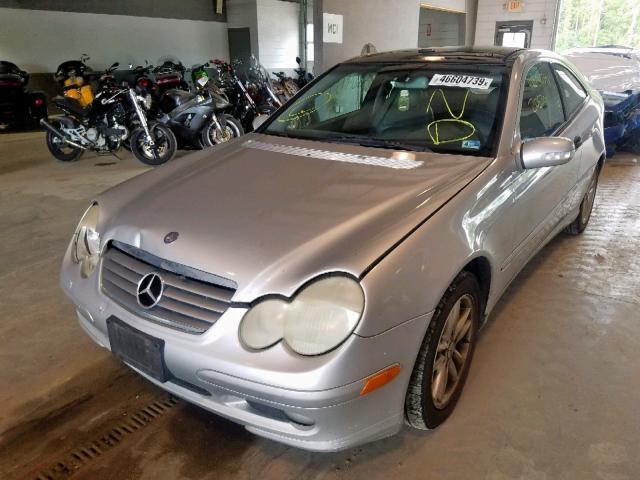 WDBRN64J03A491987 - 2003 MERCEDES-BENZ C 320 SPOR SILVER photo 2