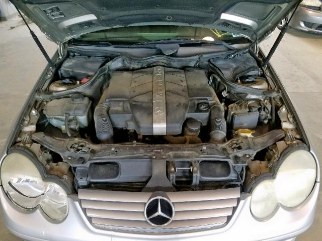 WDBRN64J03A491987 - 2003 MERCEDES-BENZ C 320 SPOR SILVER photo 7