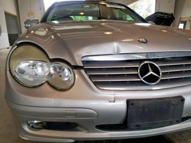 WDBRN64J03A491987 - 2003 MERCEDES-BENZ C 320 SPOR SILVER photo 9