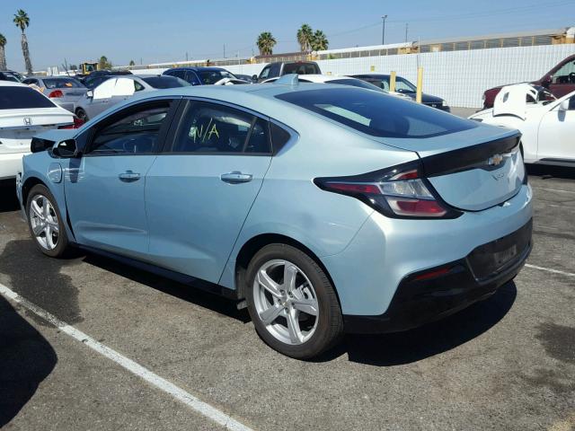 1G1RC6S54JU114824 - 2018 CHEVROLET VOLT LT GREEN photo 3