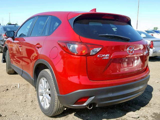 JM3KE4CY6G0793826 - 2016 MAZDA CX-5 TOURI RED photo 3