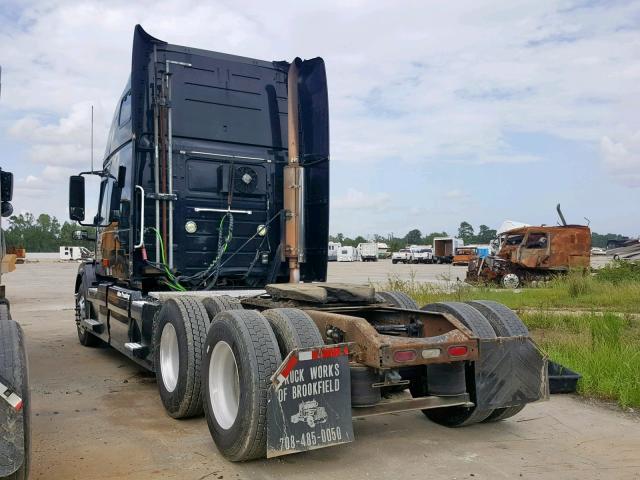 4V4NC9TJ27N450952 - 2007 VOLVO VN VNL BLACK photo 3