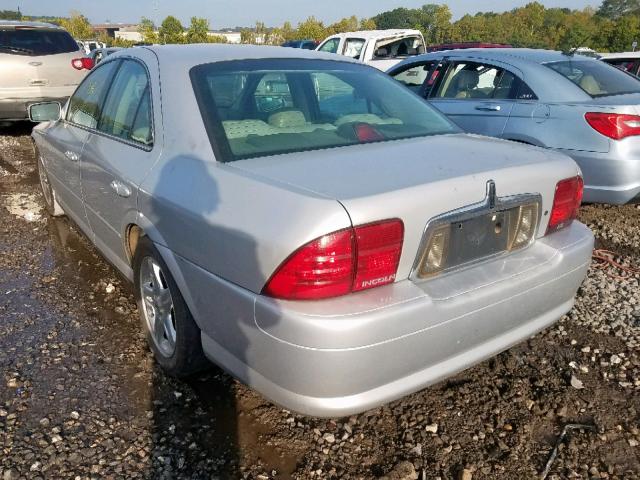 1LNHM86S9YY910205 - 2000 LINCOLN LS ვერცხლისფერი ფოტო 3