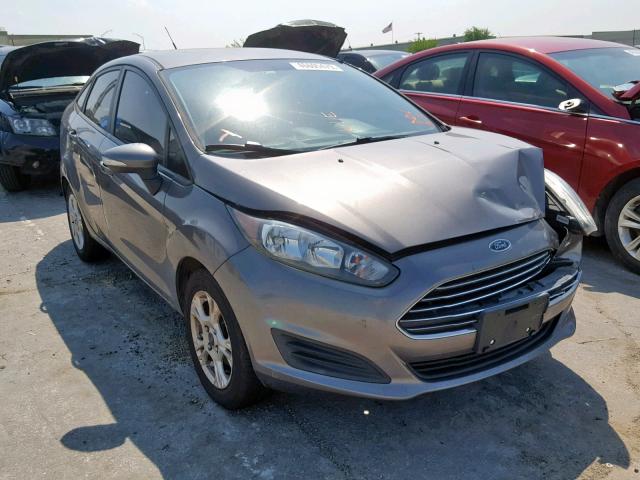 3FADP4BJ8EM221009 - 2014 FORD FIESTA SE GRAY photo 1