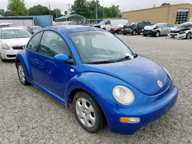 3VWCB21C42M432549 - 2002 VOLKSWAGEN NEW BEETLE BLUE photo 1