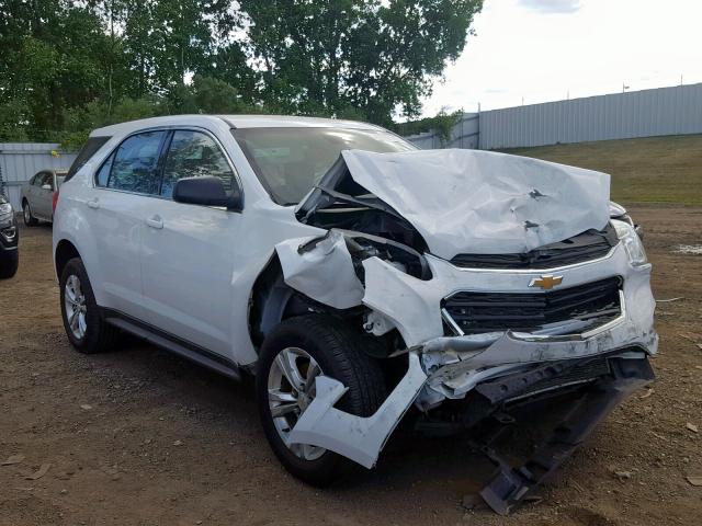 2GNALBEK4H1578224 - 2017 CHEVROLET EQUINOX LS WHITE photo 1