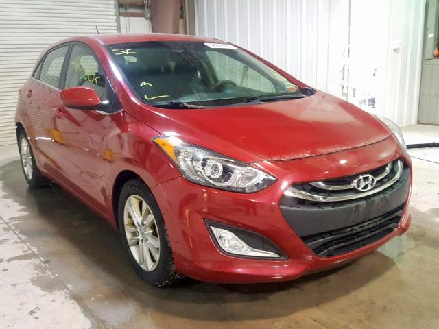 KMHD35LH4EU177590 - 2014 HYUNDAI ELANTRA GT RED photo 1