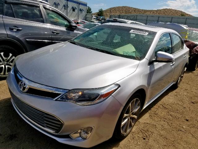 4T1BK1EBXEU131029 - 2014 TOYOTA AVALON BAS SILVER photo 2