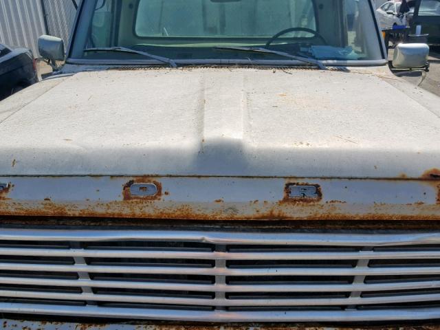 000000F25YRB49318 - 1967 FORD F-250 WHITE photo 7