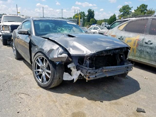 1ZVBP8CF7D5252644 - 2013 FORD MUSTANG GT GRAY photo 1