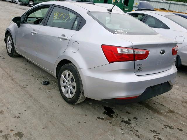 KNADM4A36H6028042 - 2017 KIA RIO LX WHITE photo 3