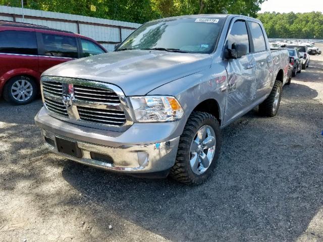 1C6RR7LT9KS636247 - 2019 RAM 1500 CLASS SILVER photo 2