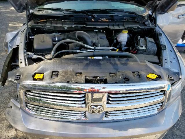 1C6RR7LT9KS636247 - 2019 RAM 1500 CLASS SILVER photo 7