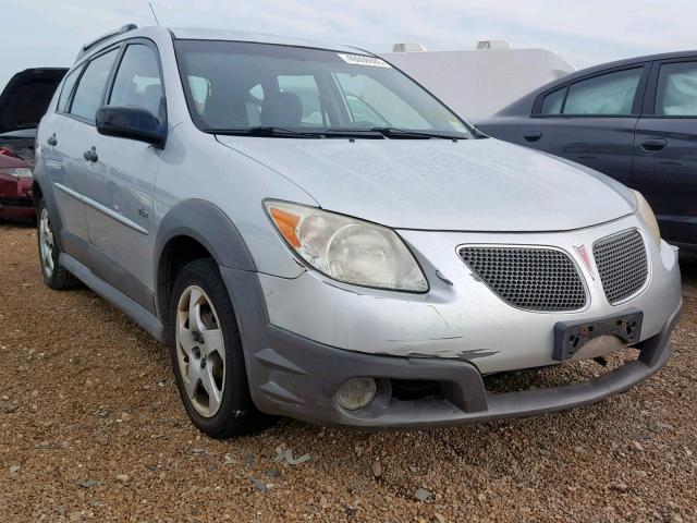 5Y2SL658X8Z408529 - 2008 PONTIAC VIBE SILVER photo 1