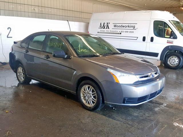 1FAHP35N29W261053 - 2009 FORD FOCUS SE GRAY photo 1