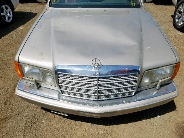 WDBCA35DXHA347220 - 1987 MERCEDES-BENZ 420 SEL BEIGE photo 9