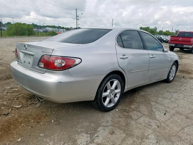 JTHBF30G430108467 - 2003 LEXUS ES 300 SILVER photo 4