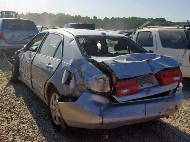 1HGCM66805A051485 - 2005 HONDA ACCORD EX SILVER photo 3