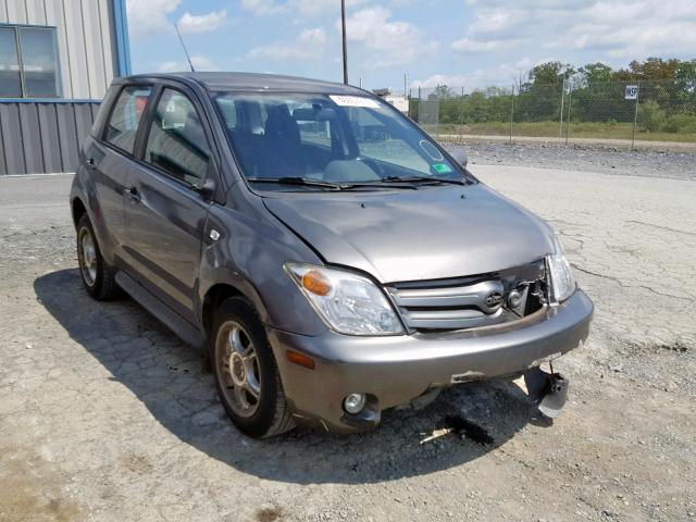 JTKKT604740074228 - 2004 TOYOTA SCION XA GRAY photo 1