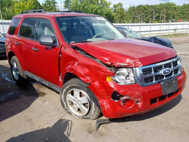 1FMCU9D77BKA86214 - 2011 FORD ESCAPE XLT RED photo 1
