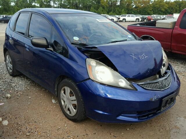 JHMGE8H31BC020495 - 2011 HONDA FIT BLUE photo 1