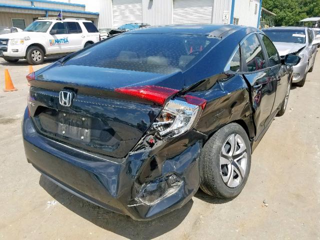 19XFC2F68HE052312 - 2017 HONDA CIVIC LX BLACK photo 4