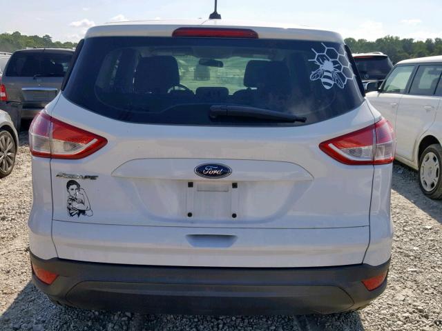 1FMCU0F78DUC51817 - 2013 FORD ESCAPE S WHITE photo 9