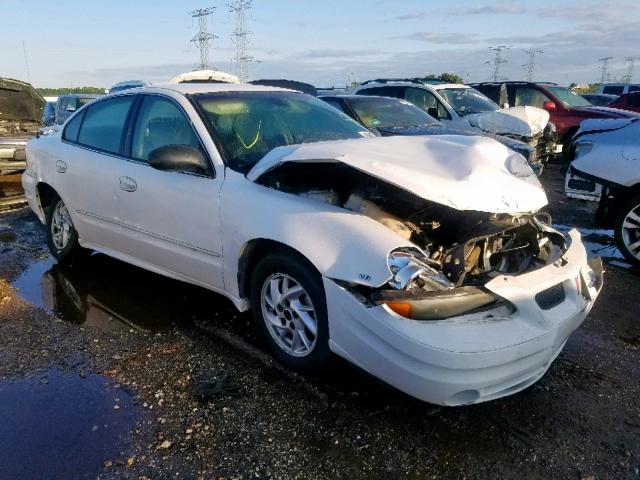 1G2NF52E44M543011 - 2004 PONTIAC GRAND AM WHITE photo 1