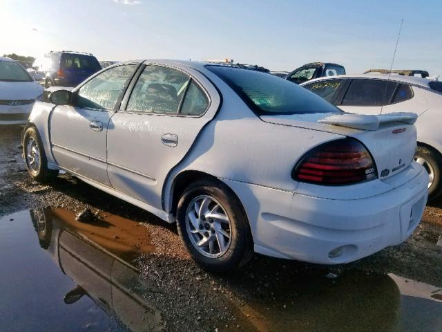 1G2NF52E44M543011 - 2004 PONTIAC GRAND AM WHITE photo 3