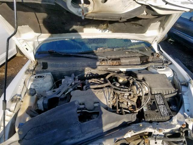 1G2NF52E44M543011 - 2004 PONTIAC GRAND AM WHITE photo 7