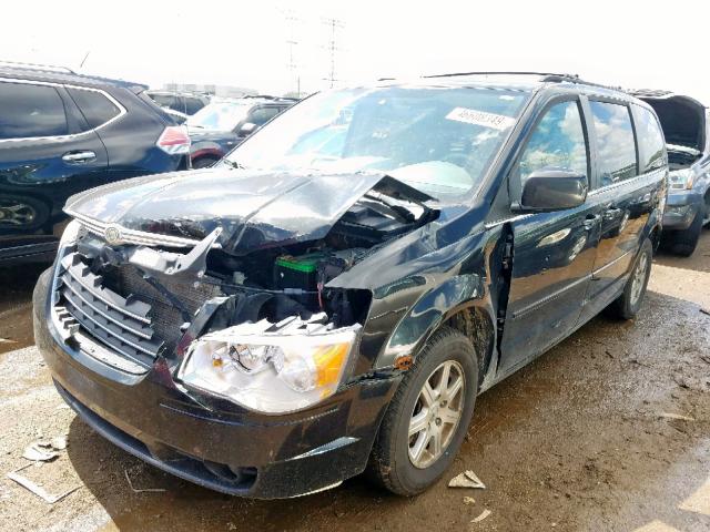 2A8HR54PX8R769449 - 2008 CHRYSLER TOWN & COU CHARCOAL photo 2