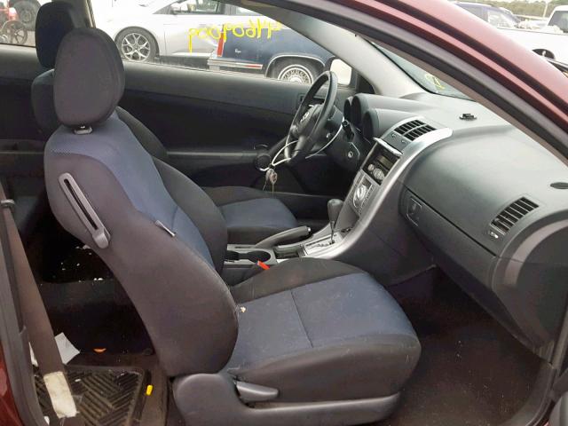 JTKDE167X70176554 - 2007 TOYOTA SCION TC იასამნისფერი ფოტო 5