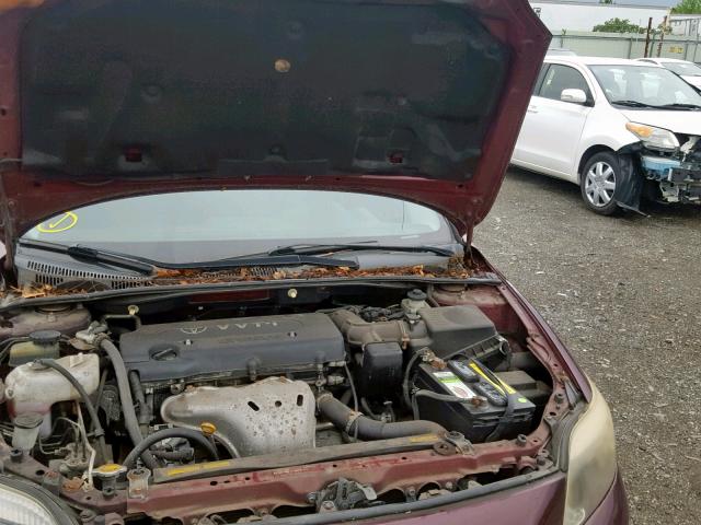 JTKDE167X70176554 - 2007 TOYOTA SCION TC იასამნისფერი ფოტო 7