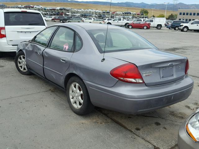 1FAFP56U16A139074 - 2006 FORD TAURUS SEL GRAY photo 3