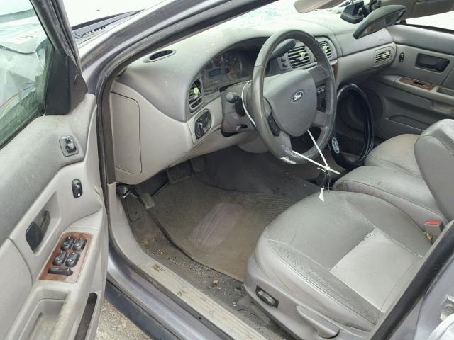 1FAFP56U16A139074 - 2006 FORD TAURUS SEL GRAY photo 9