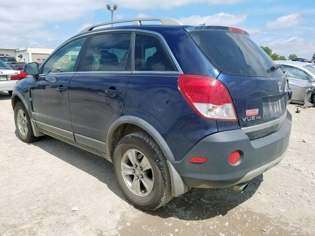 3GSDL43N38S507684 - 2008 SATURN VUE XE BLUE photo 3