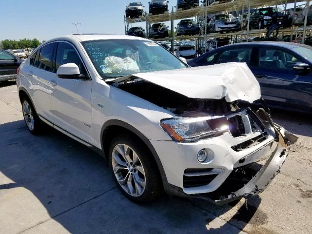 5UXXW3C30H0T79533 - 2017 BMW X4 XDRIVE2 WHITE photo 1