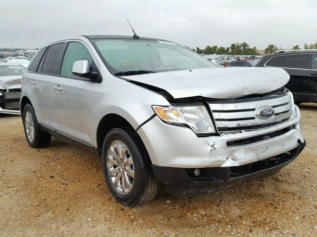 2FMDK4JC7ABB34950 - 2010 FORD EDGE SEL SILVER photo 1