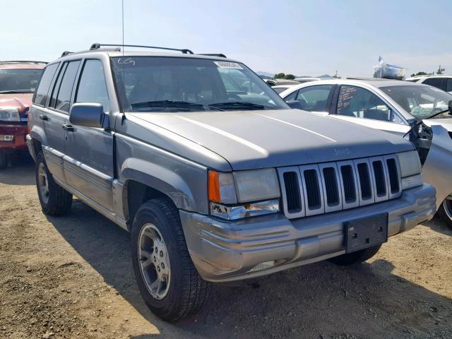 1J4GZ78Y1WC125789 - 1998 JEEP GRAND CHER GRAY photo 1