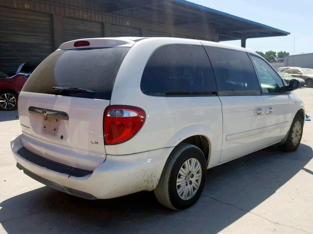 2A4GP44R66R771615 - 2006 CHRYSLER TOWN & COU WHITE photo 4