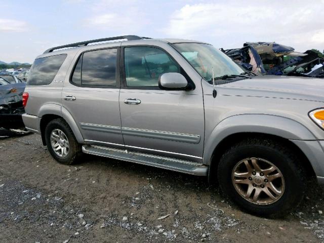 5TDZT38A23S154711 - 2003 TOYOTA SEQUOIA LI SILVER photo 9