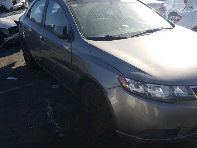 KNAFU4A24C5600675 - 2012 KIA FORTE EX CHARCOAL photo 9