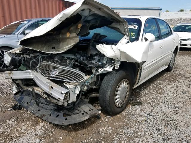 1G4HP52K95U278854 - 2005 BUICK LESABRE CU WHITE photo 2