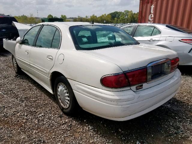 1G4HP52K95U278854 - 2005 BUICK LESABRE CU WHITE photo 3