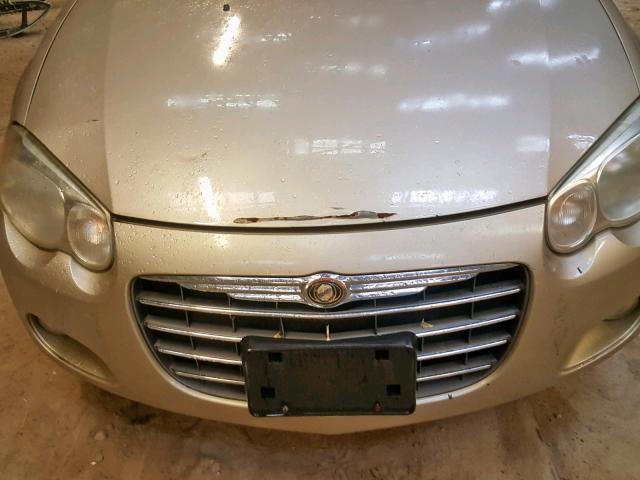 1C3EL56R65N540001 - 2005 CHRYSLER SEBRING TO BEIGE photo 9