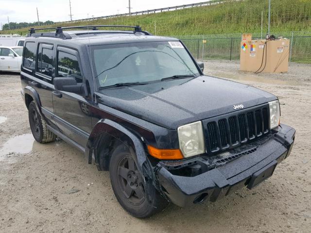 1J8HG48K06C174162 - 2006 JEEP COMMANDER 黑色 照片 1