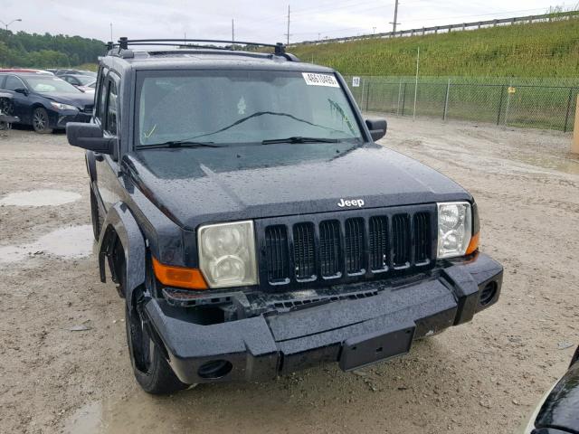 1J8HG48K06C174162 - 2006 JEEP COMMANDER 黑色 照片 10