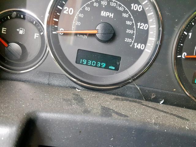 1J8HG48K06C174162 - 2006 JEEP COMMANDER 黑色 照片 8