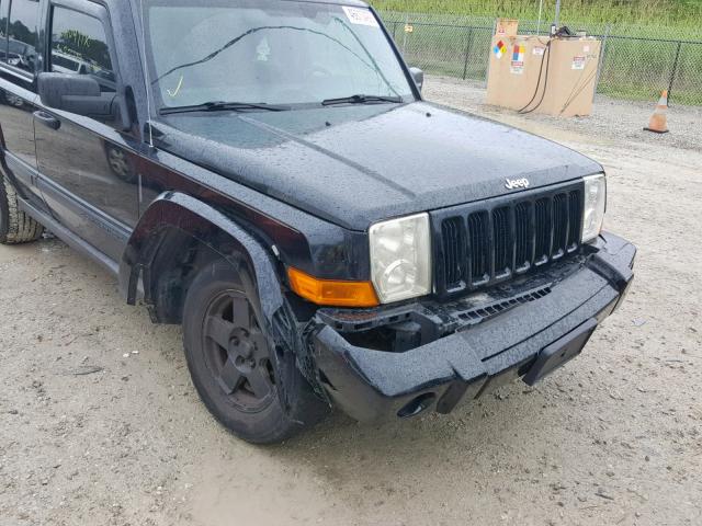 1J8HG48K06C174162 - 2006 JEEP COMMANDER 黑色 照片 9